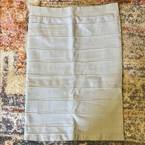Bebe Gray Bandage Skirt